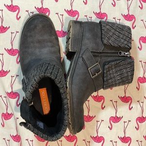 Women’s 7.5 Dark Grey Rocketdog Ankle Boots